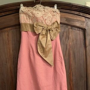 Tracy Reese Vintage Inspired Strapless Dress size4